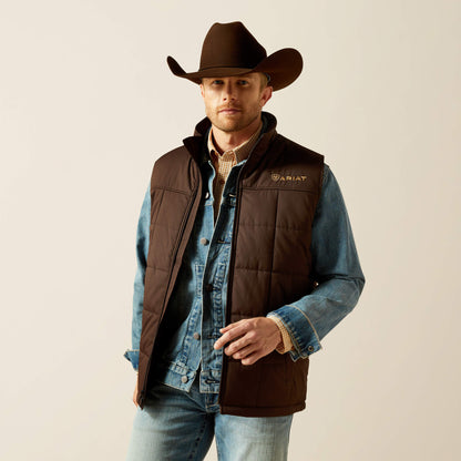 Ariat Men’s Crius Insulated Brown Vest 10062603