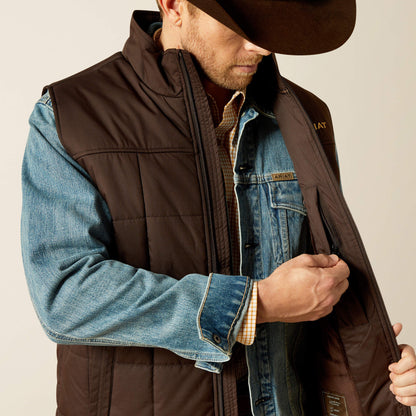 Ariat Men’s Crius Insulated Brown Vest 10062603
