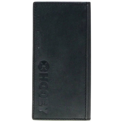 Hooey “Ranger” Rodeo Wallet Embroidered Black Leather