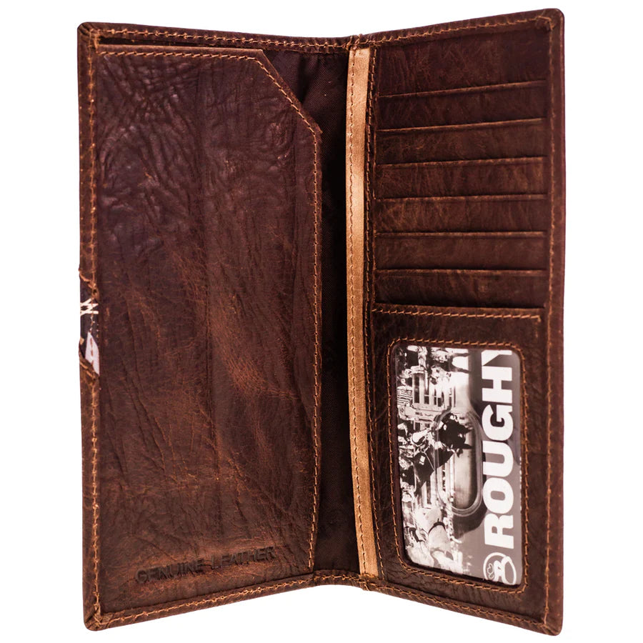 Hooey “Trap” Brown/Aztec Roughy Rodeo Wallet