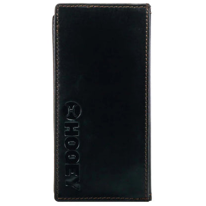 Hooey Classic Smooth Black Rodeo Wallet