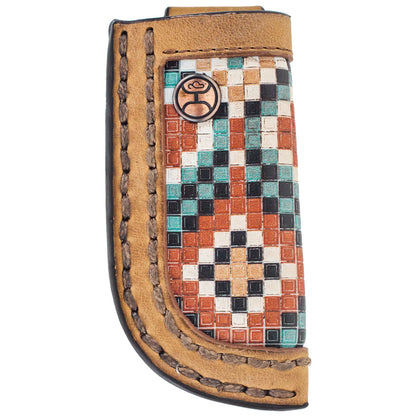 Hooey “Takoda” Knife Sheath Tan/Aztec