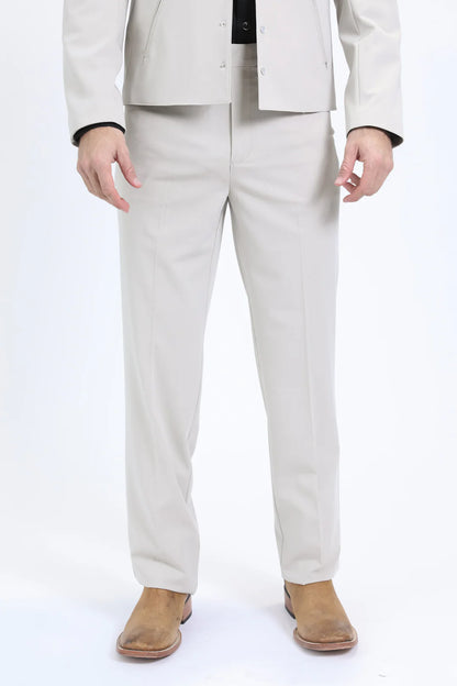 Platini Men's Western Sport White Suit WSS10772