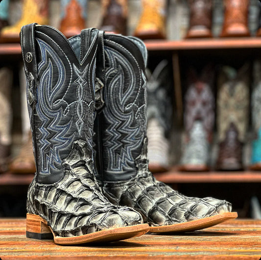 Tanner Mark Monster Fish Mockingbrid Grey Matte Men’s Boots TMX201330