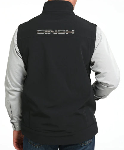 Cinch Men's Concealed Carry Black Bonded Vest MWV1541010