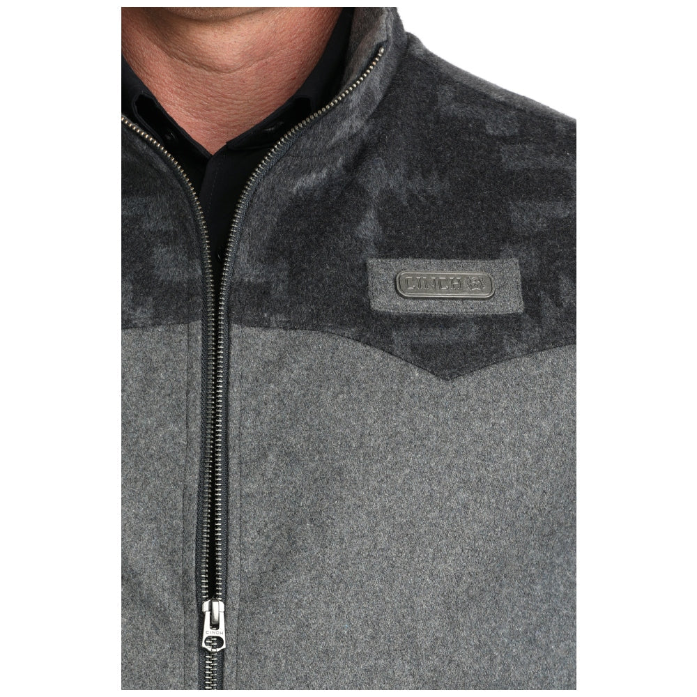 Cinch Wooly Grey Vest Men’s MWV1543015