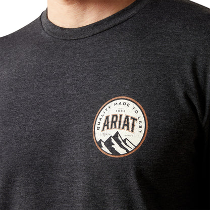 Ariat Circle A Charcoal Heather Men’s LS Shirt 10065903