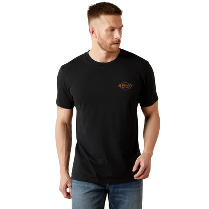 Ariat Black Maximal Collage  Men’s Tee 10065936