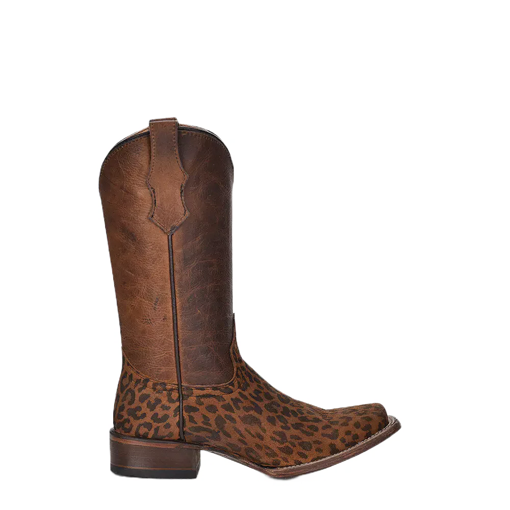 Circle G Girls Leopard Print Western Boot