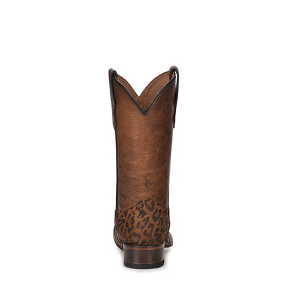 Circle G Girls Leopard Print Western Boot