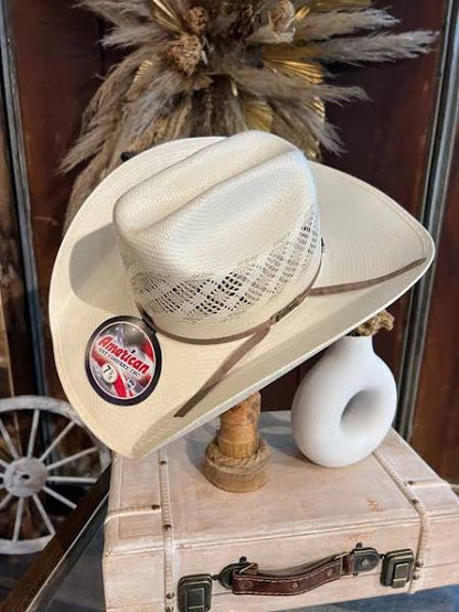 American Hat Co. Straw Hat 6300 RC 2CCHOC