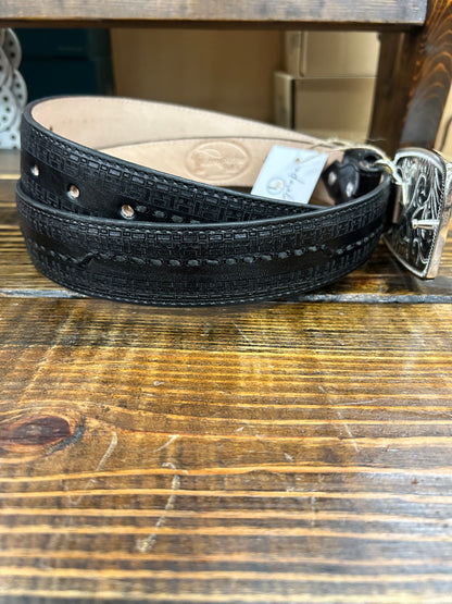 Black Long Rope Men’s Belt