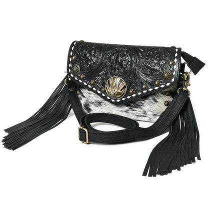 AMERICAN DARLING CROSSBODY HAIR LEATHER BAG