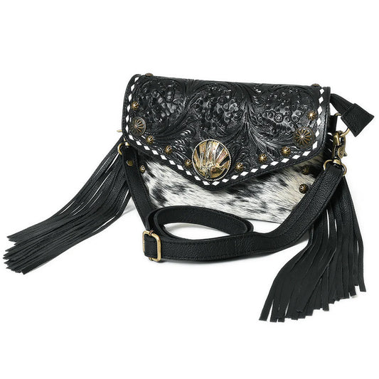 AMERICAN DARLING CROSSBODY HAIR LEATHER BAG