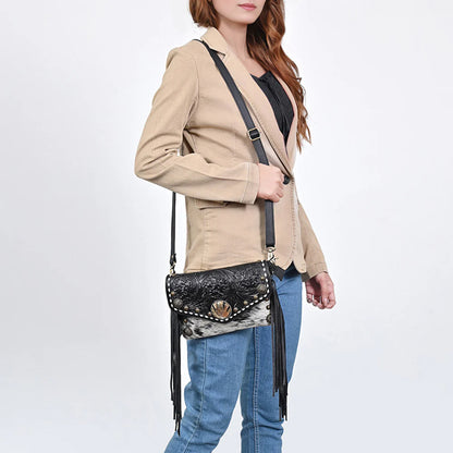 AMERICAN DARLING CROSSBODY HAIR LEATHER BAG