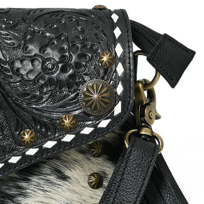 AMERICAN DARLING CROSSBODY HAIR LEATHER BAG