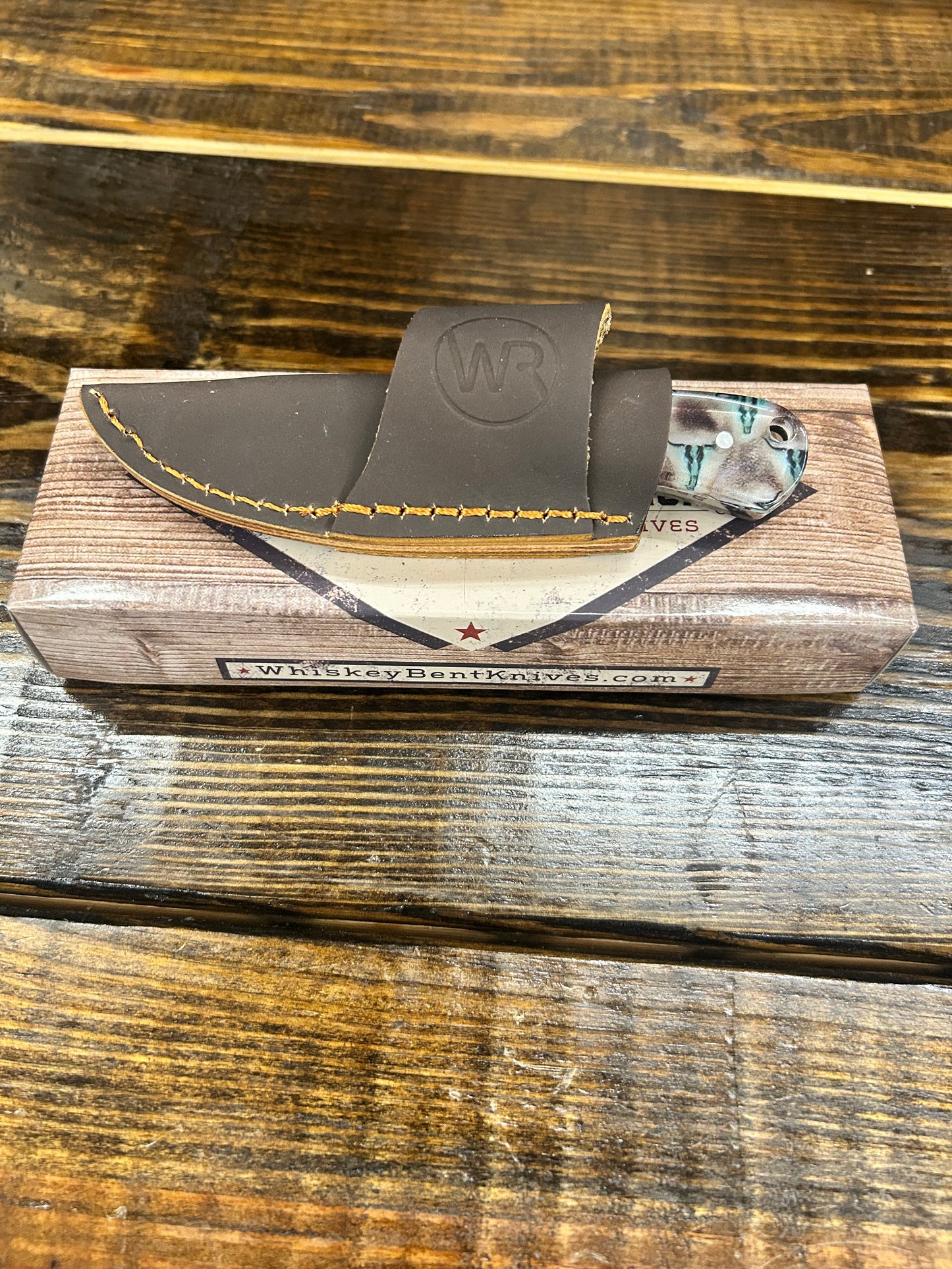 WHISKEY BENT CORRIENTE MINI SKINNER KNIFE WB44-64