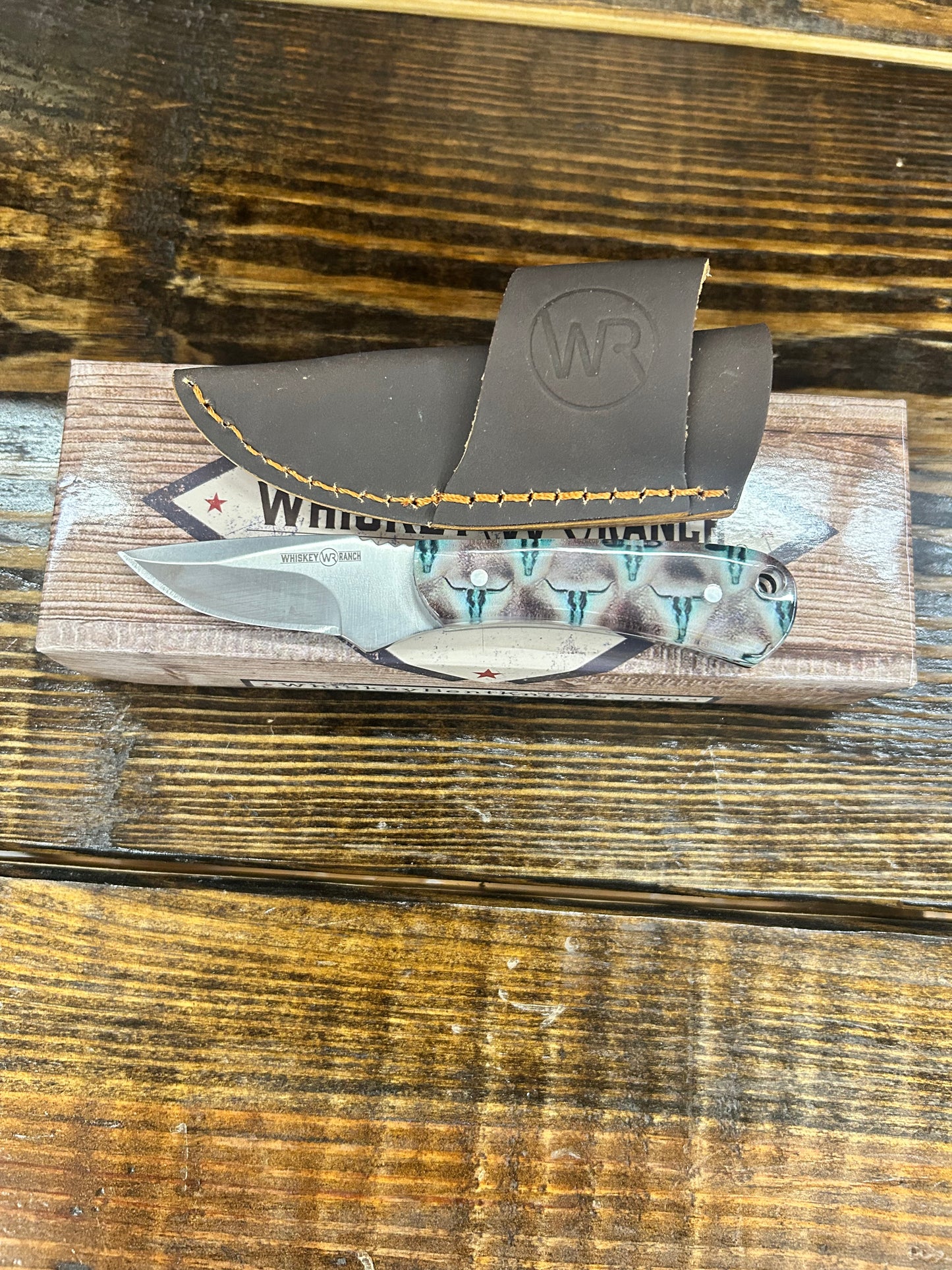 WHISKEY BENT CORRIENTE MINI SKINNER KNIFE WB44-64