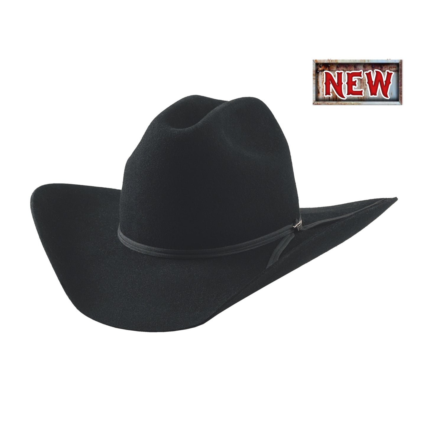 Bullhide Kids Tyler Black Felt Hat  8001