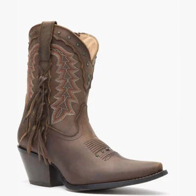 DURANGO WOMEN'S ROASTED PECAN BOOTIE WESTERN BOOT