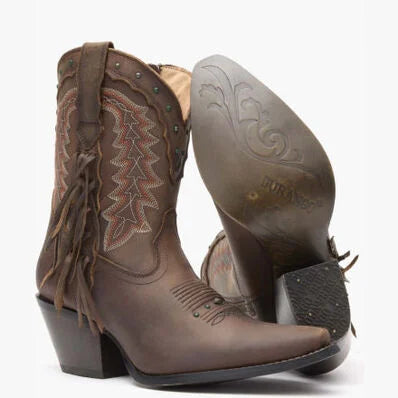 DURANGO WOMEN'S ROASTED PECAN BOOTIE WESTERN BOOT