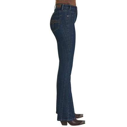 Rock&Roll Denim Women’s High Rise Side Detail Bootcut Jean