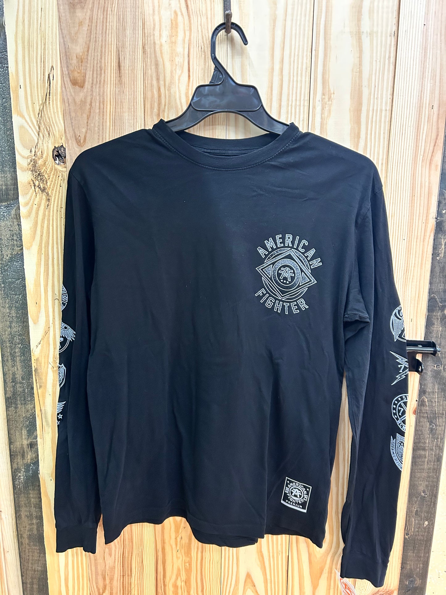 American Fighter Black L/S Shirt