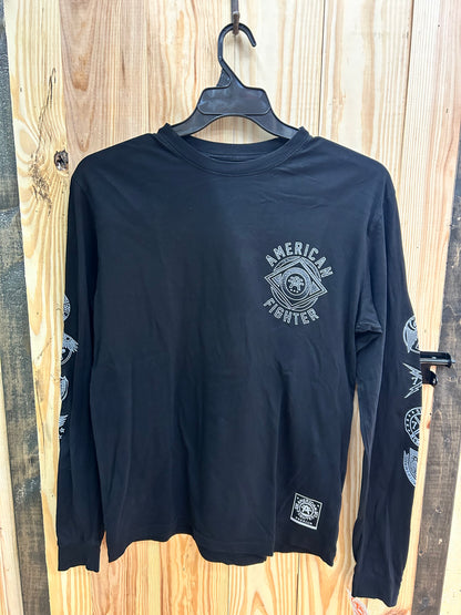 American Fighter Black L/S Shirt