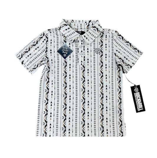Rock&Roll Aztec Printed Polo