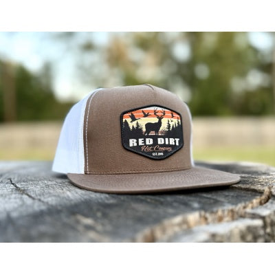 Red Dirt Hat Co Open Season Brown/White Men’s Cap