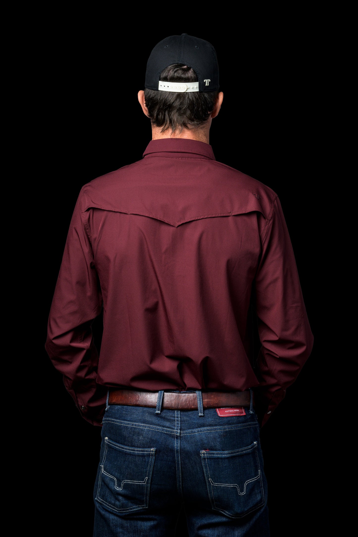 Ferrel CORE Men’s Maroon LS Snap Shirt