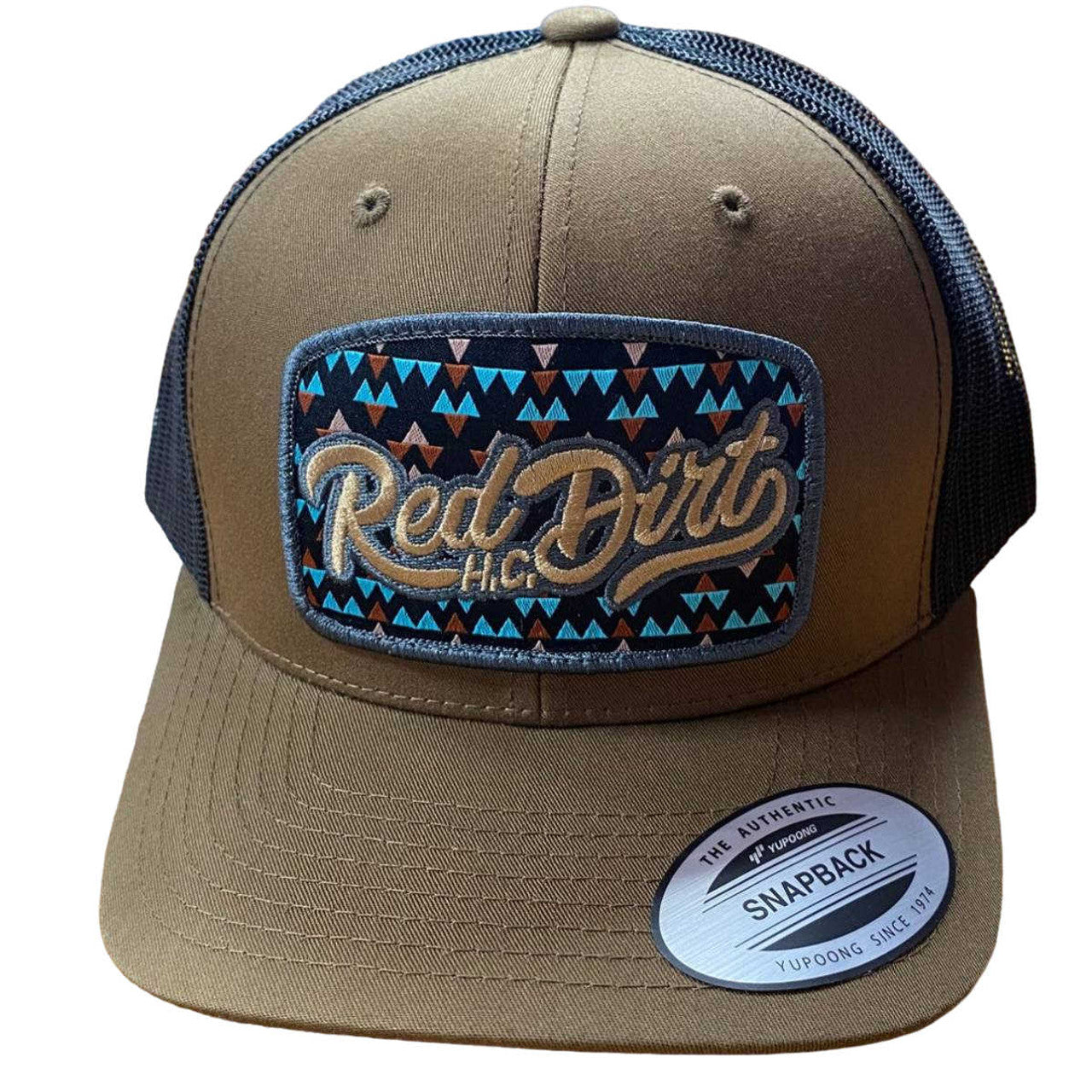 Red Dirt Hat Co Gambler Coyote Brown/Black Cap