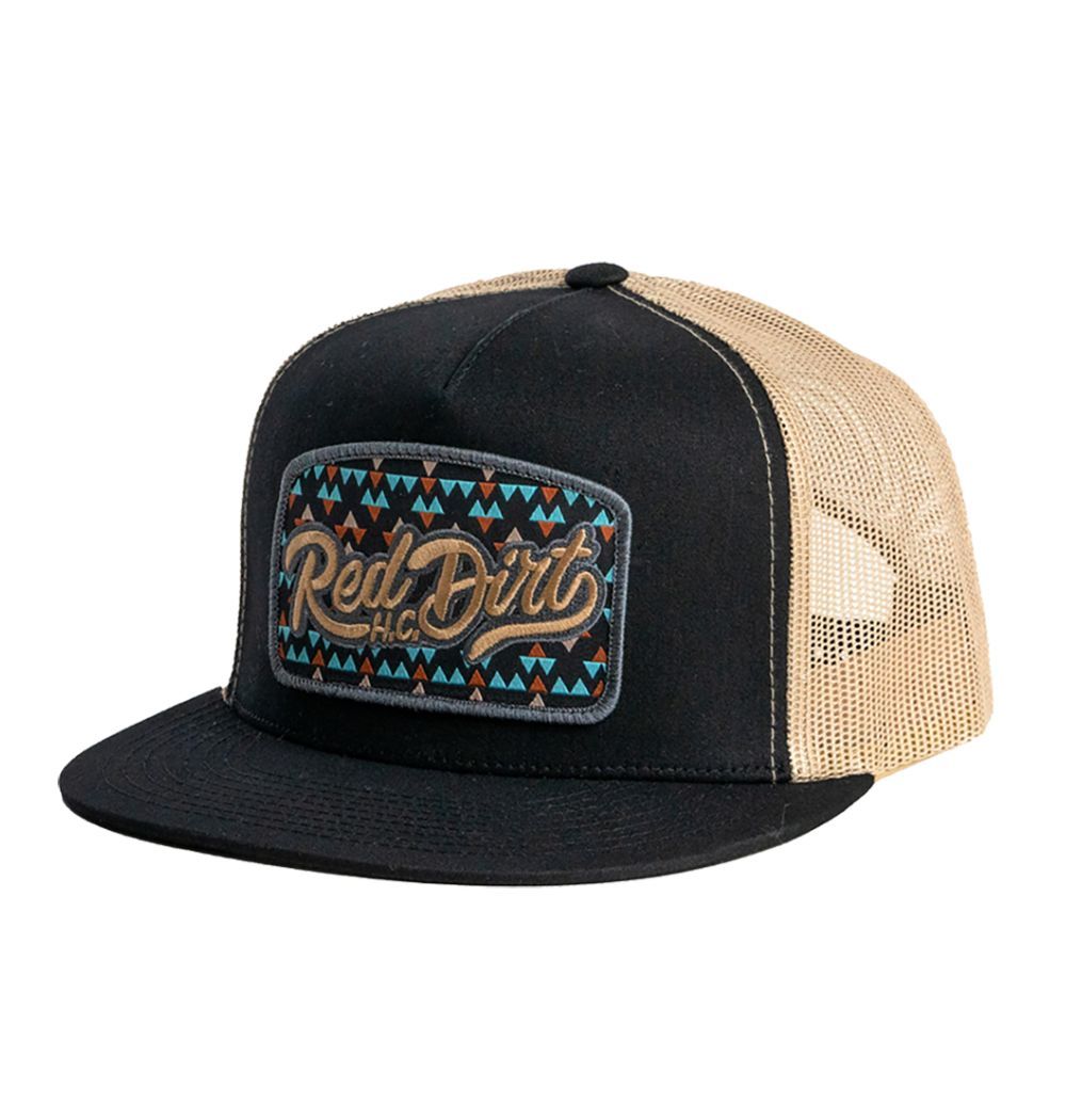 Red Dirt Hat Co Gambler Black/Khaki Men’s Cap