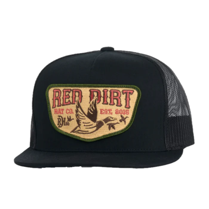 Red Dirt Hat Co Fly South Black Men’s Cap