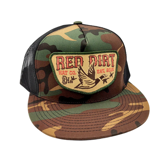 Red Dirt Hat Co Camo/black Fly South Men’s Cap