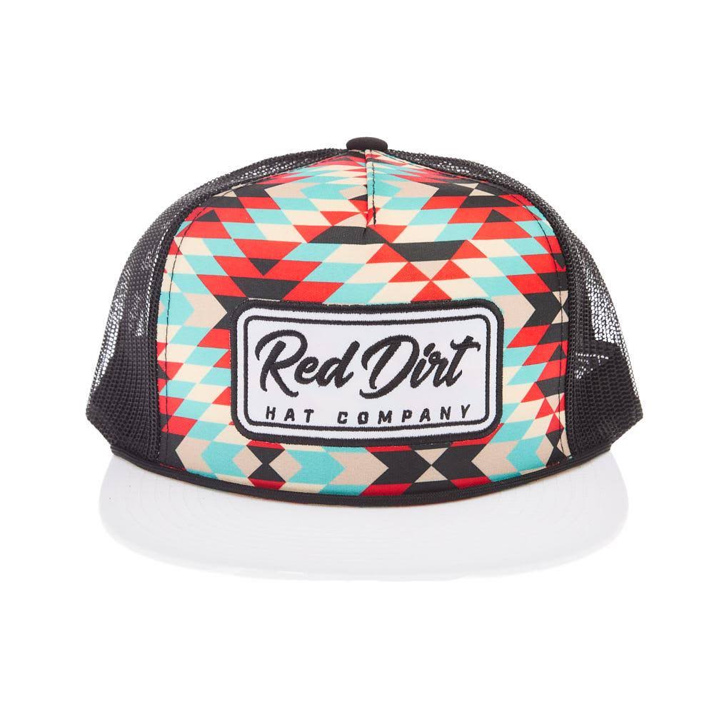Red Dirt Hat Co Fandango White/Geo Black Cap