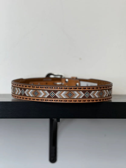 Nocona Aztec Design Threaded Western Belt N210010348