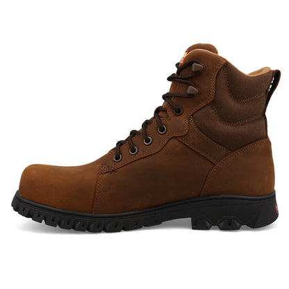Twisted X Men’s Waterproof Lace-up Work Boot with Nano Toe