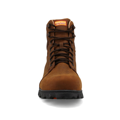Twisted X Men’s Waterproof Lace-up Work Boot with Nano Toe