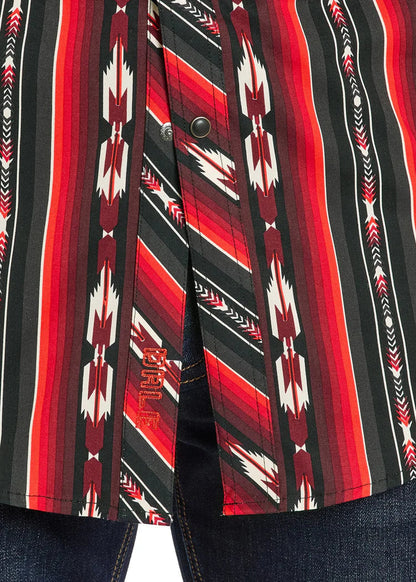 Rock & Roll Mens Cowboy Snap Front Shirt BMN2S07656