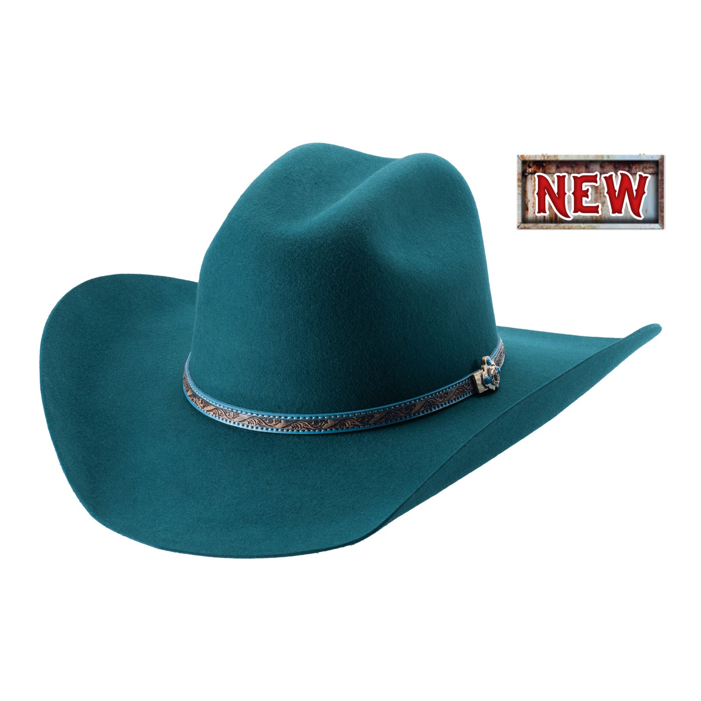 Bullhide Life With You 4X Turquoise