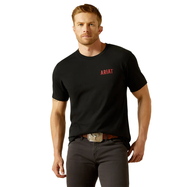 Ariat Black NAB Men's Mountain Short Sleeve T-Shirt