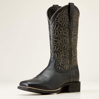 Round Up Remuda Wide Square Toe Western Boot 10034024