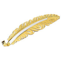 Montana Golden Hat Feather