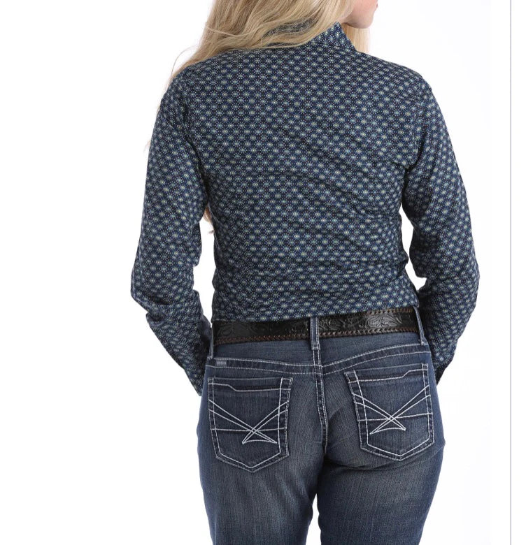 WOMENS CINCH BUTTON UP WESTERN SHIRT