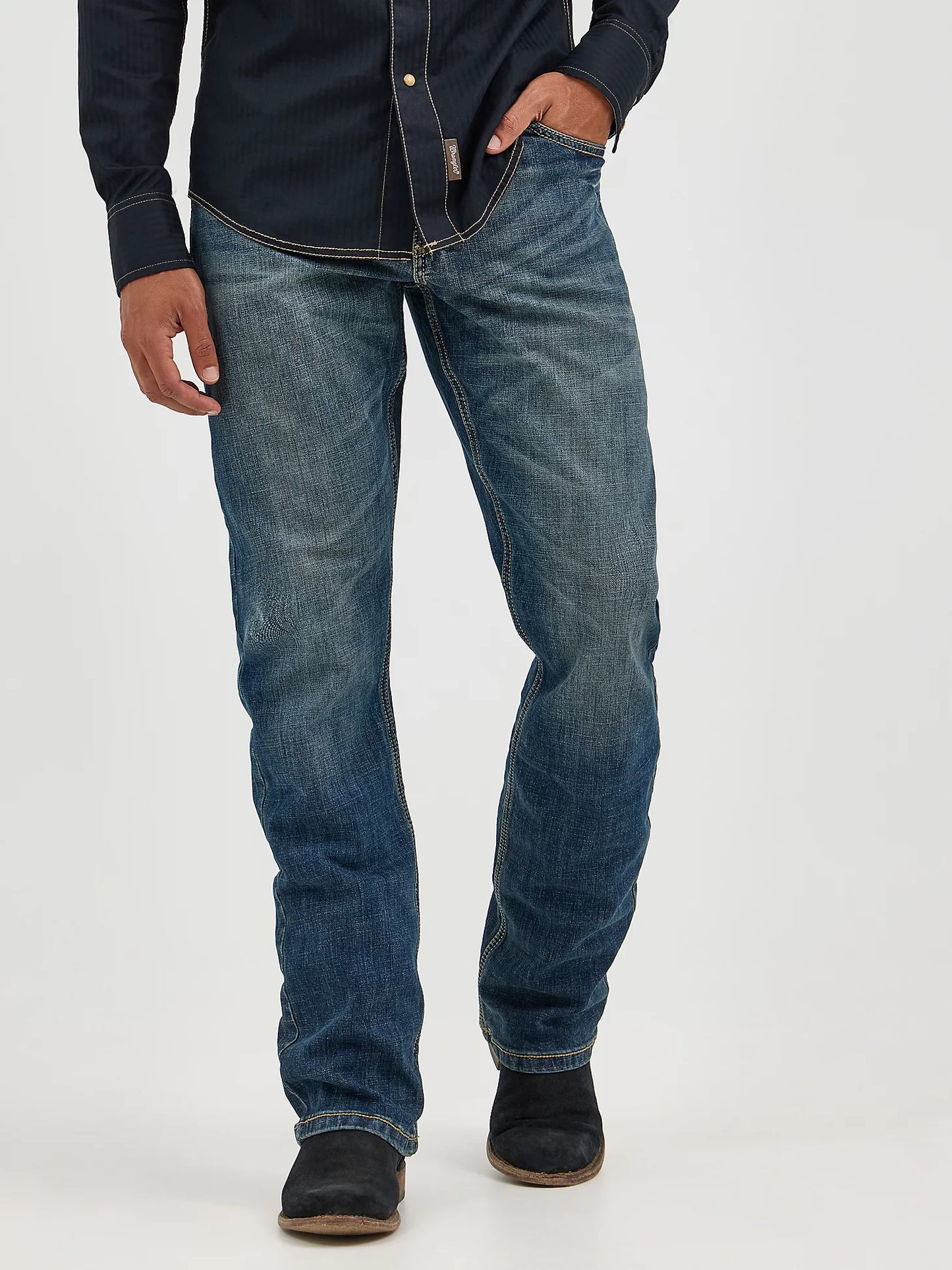 Wrangler Men’s Retro Slim Fit Bootcut Jeans 10WLT77LY