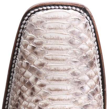 Circle G Men’s Python Brown Square Toe Boots L5740