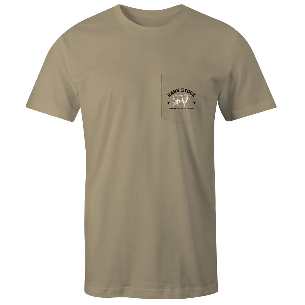Hooey Charbray Men’s Tan T-Shirt HT1684TN