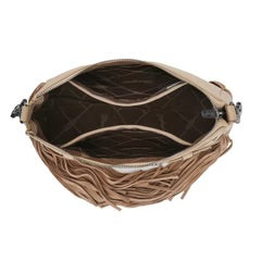 Wrangler Fringe Buckle Hobo Bag/Crossbody Bag Tan WG241-2022TN