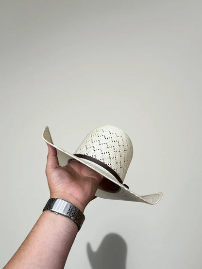 AMERICAN HAT COWBOY STRAW HAT 6200 S-MINN 2CCHOC